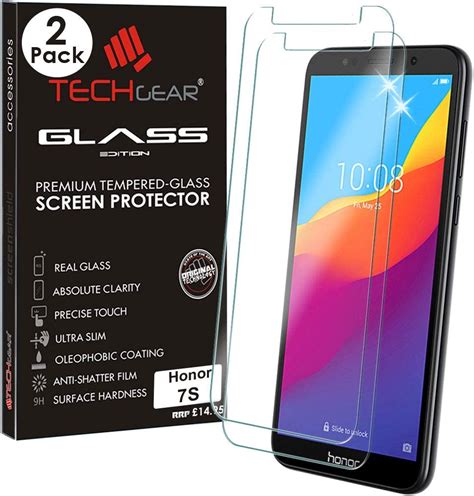 Techgear Pack Glass Edition For Honor S Genuine Tempered Glass