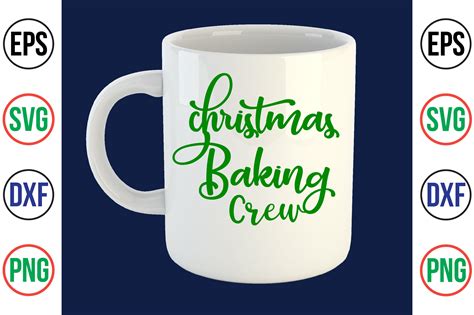 Christmas Baking Crew Svg Cut File By Orpitabd Thehungryjpeg