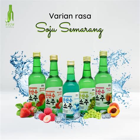 Jual Korean Sparkling Water Soju NON ALKOHOL 100 HALAL Shopee Indonesia