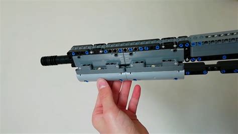 Lego Technic Gun M14 Ebr Moc Full Auto Rifle Youtube