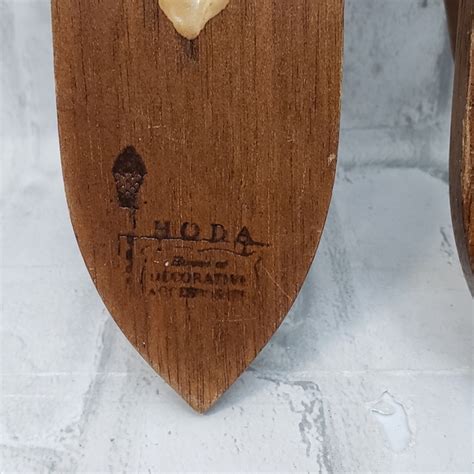 Hoda Wall Decor Vtg Wooden Wall Sconce Taper Candle Holders Poshmark