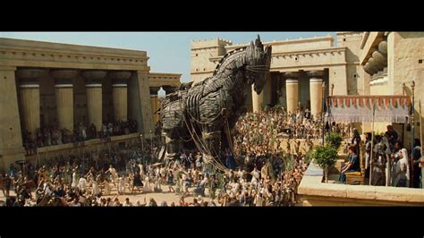 Trojan Horse clip from "Troy" HD - YouTube