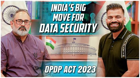 India S Big Move For Data Security DPDP Act 2023 YouTube