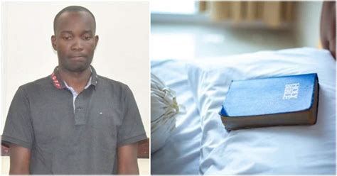 Nairobi Man In Court For Stealing Girlfriends Bible Phone And Pillow