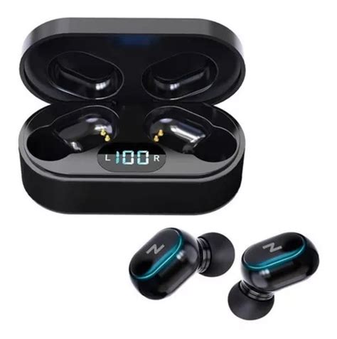 Auriculares Inal Mbricos T Ctil Bt Noga Ng Btwins S Color Negro