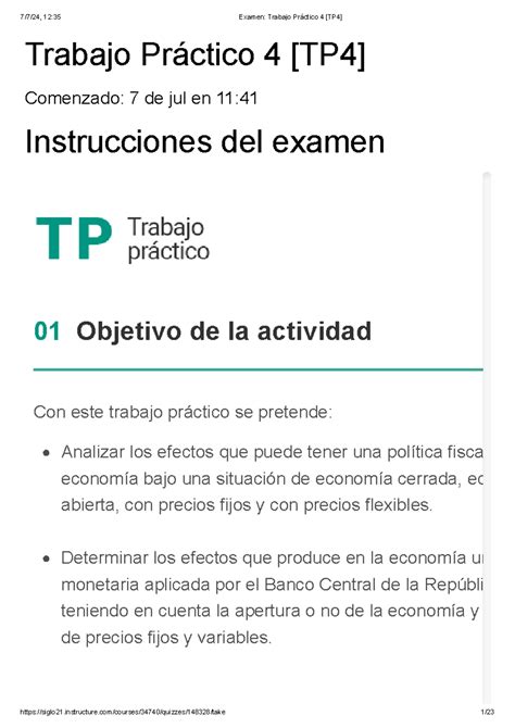 Examen Trabajo Pr Ctico Tp Eco Ii Ani Trabajo Pr Ctico