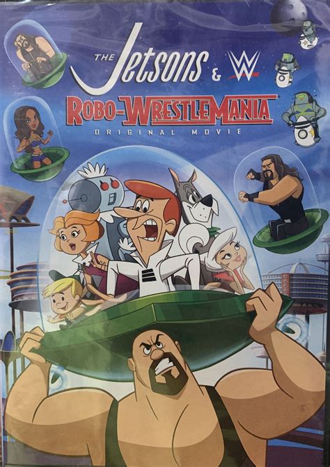 Wwe And The Jetsons Robo Wrestlemania Dvd New Factory Sealed Free