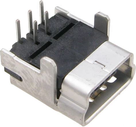 Molex Gniazdo Mini Usb B Do Druku Kątowe Tht 0346 Opinie i ceny na