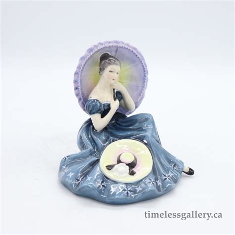 Hn2704 Pensive Moment Vintage Royal Doulton Figurine Timeless Gallery