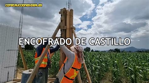 Como Encofrar Un Castillo YouTube