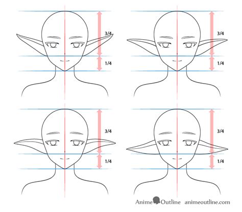 How To Draw Elf Ears Anime