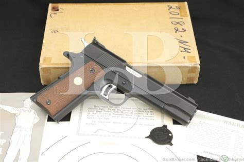 Colt Pre Gold Cup National Match 1911 45 Acp Semi Auto Pistol 1967 C