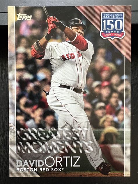 2019 Topps 150 Years Of Professional Baseball Greatest Moments 150