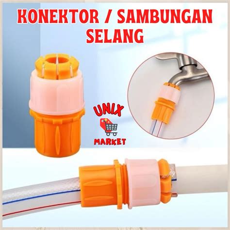 Jual Konektor Selang Sambungan Keran Air Conector Penyambung Kran