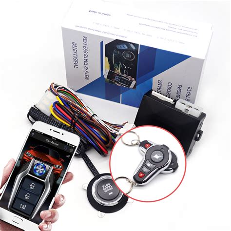 Remote Starter Car Alarm With Autostart Smart System Anti Theft