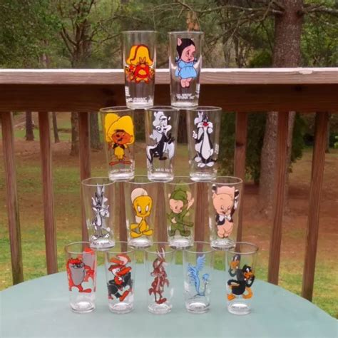 1973 PEPSI WARNER Bros Looney Tunes Collector Series 14 PC TUMBLER