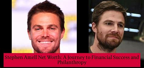 Stephen Amell Net Worth A Journey To Financial Success And