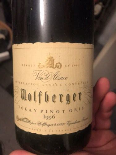 Wolfberger Pinot Gris Tokay Alsace Vivino Us