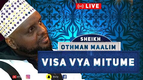 Live Darsa Sheikh Othman Maalim Imaam Abuu Hanifa Youtube