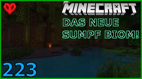 Minecraft Hardcore Deutsch Let S Play Das Neue Sumpf Biom 223