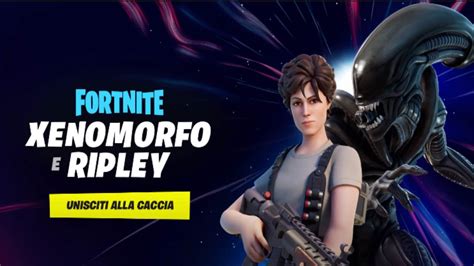 Alien Arriva Su Fortnite Lo Xenomorfo Pronto Alla Battaglia Video