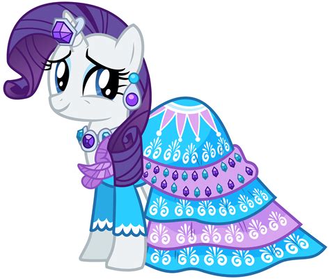 Rarity's Dress by Missy12113 on DeviantArt