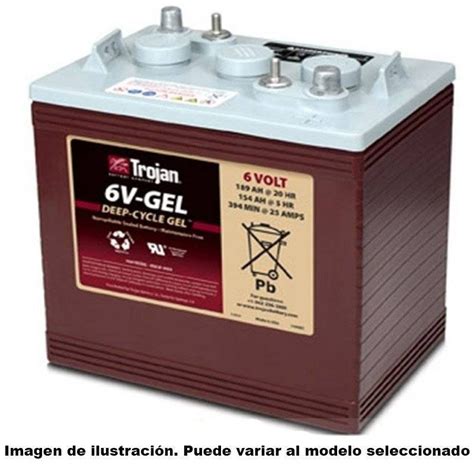 TROJAN 8V GEL Batería de GEL 8V 140Ah