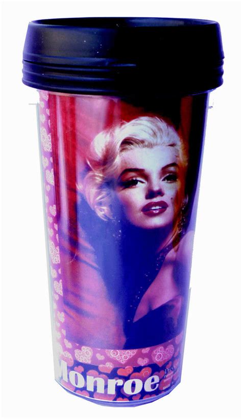 Marilyn Monroe Travel Coffee Tea Mug Tumbler Oz Free Shipping Gift