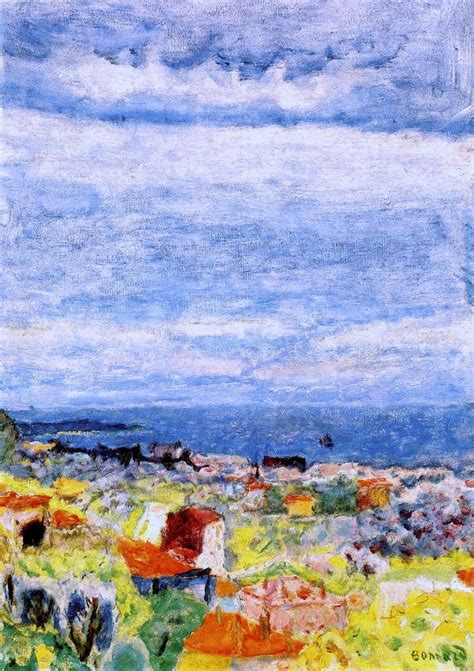 Vue Panoramique Le Cannet 1924 Pierre Bonnard Musée Des Beaux Arts