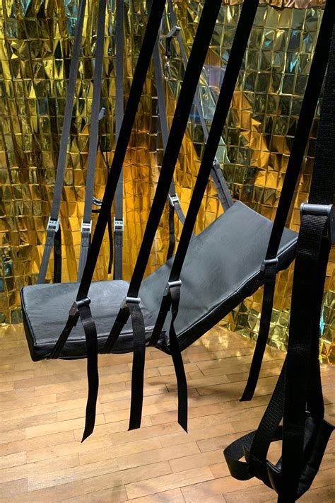 Love Swing Love Swing Sex Swing Vegan Leather Sex Swing BDSM Fetish Sex Furniture Faux