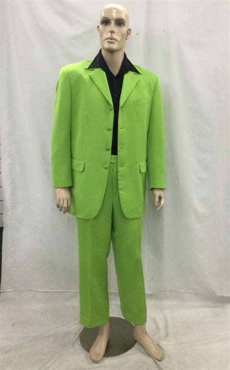 Men S Suit Lime Green Costume Wonderland