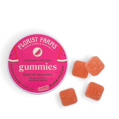 Jams Fast Acting Jellies Sour Watermelon Lime Gummies Indica {100mg} Flynnstoned Cannabis