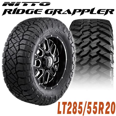 【楽天市場】nitto ニット— Ridge Grappler リッジグラップラー 20インチタイヤ（1本）lt28555r20 122