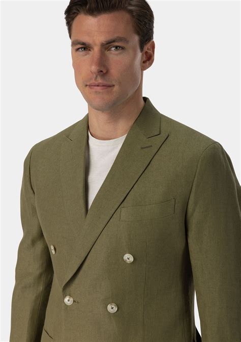 Olive Green Three Piece Suit Tailor Store