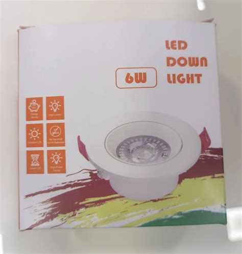 W Round Led Downlight Cool White At Rs Piece In Mumbai Id