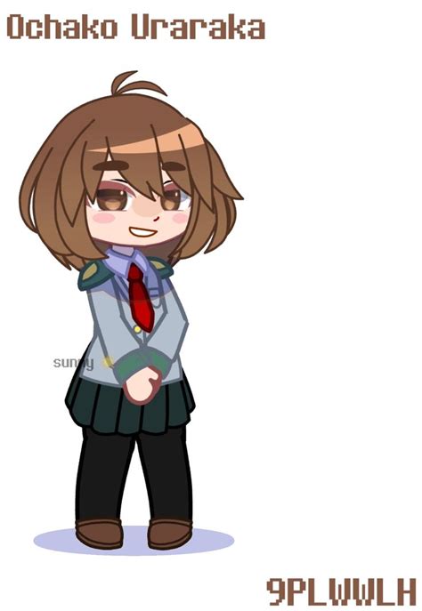 Mhabnha Ochako Uraraka Gacha Club в 2024 г