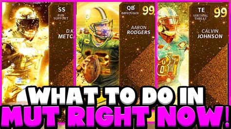 What To Do In Mut Right Now Best Coin And Xp Methods In Mut Madden