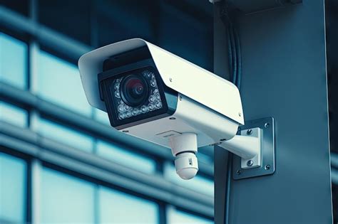 Premium AI Image | CCTV system home security concept camera