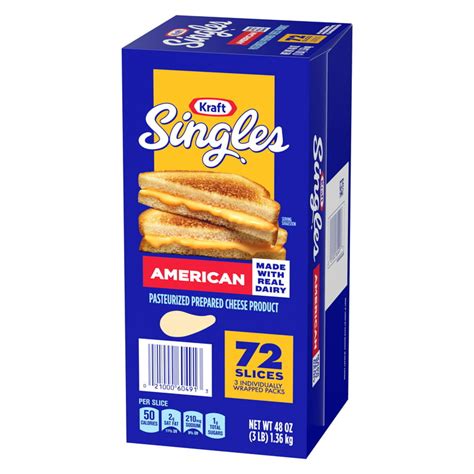 Kraft Cheese Slices Unwrapped