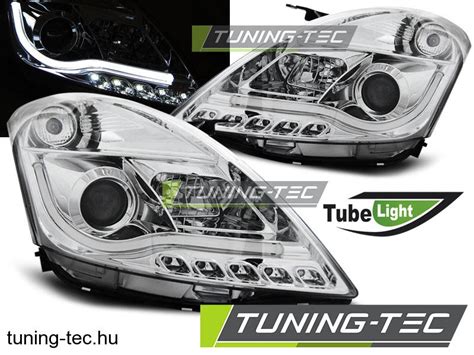 Első lámpák SUZUKI SWIFT IV 10 TUBE LIGHT CHROME Tuning Tec