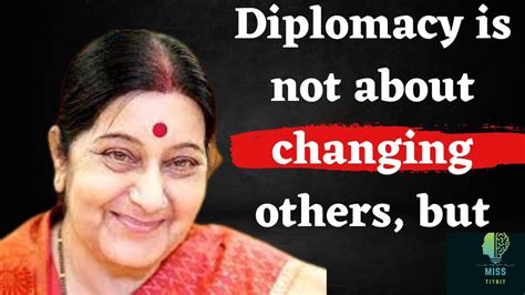 Sushma Swaraj I Minister Of External Affairs Of India I Sushma Swaraj