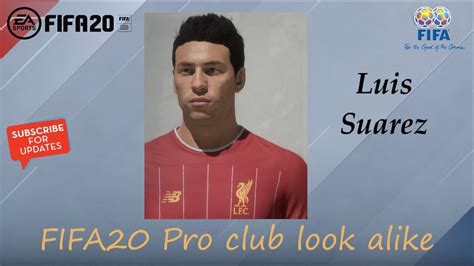 Fifa Luis Suarez Look Alike In Liverpool Fifa Pro Club Youtube