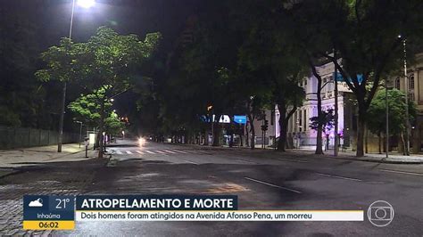 V Deo Homem Morre Atropelado Na Avenida Afonso Pena Em Belo Horizonte