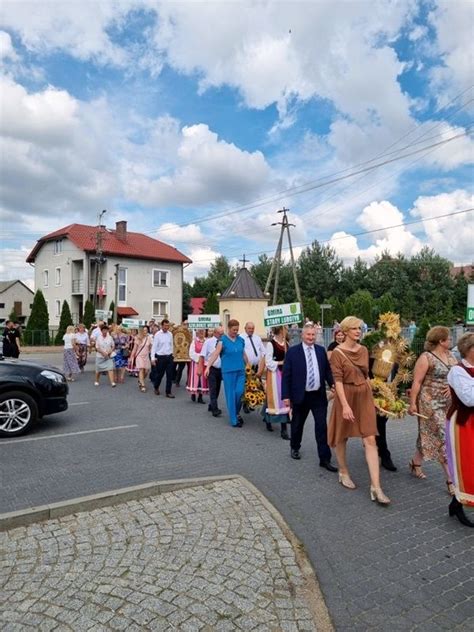 Delegacja Gminy Stary Luboty Uczestniczy A W Do Ynkach Powiatowo