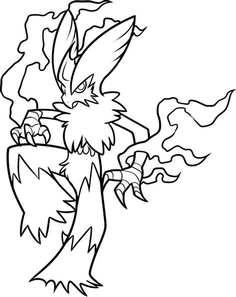 Kleurplaten Pokemon Zon En Maan Mega Blaziken Pokemon Coloring Page