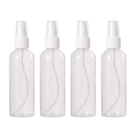 Pcs Ml Spray Bottle Empty Plastic Transparent Mist Travel Make Up