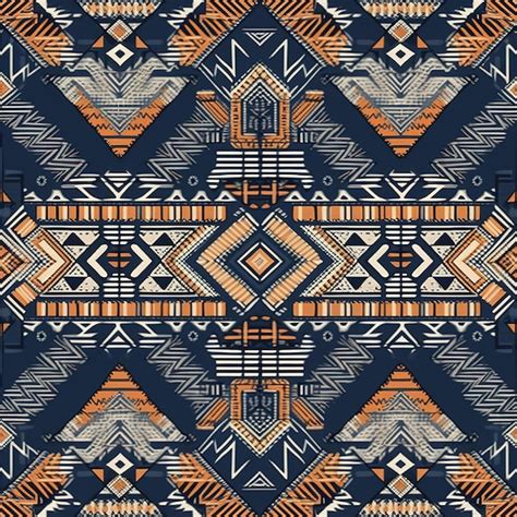 Premium Ai Image Aztec Pattern