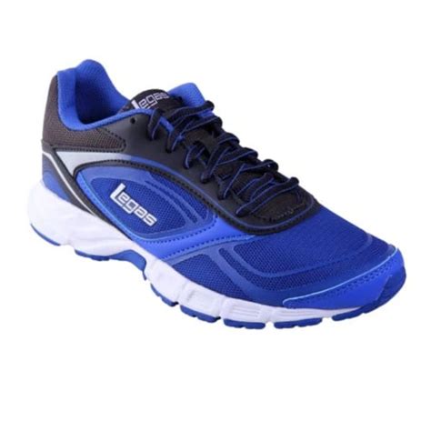 Jual Sepatu League Legas Lari Biru Cowo Evade La M Running Shoes Cowo