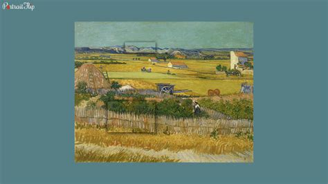 The Harvest Painting Analysis Of Van Goghs French Landscape