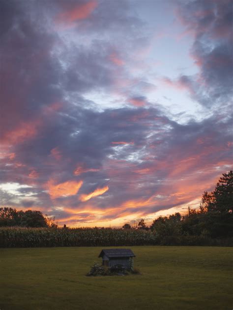 ITAP of the sunset in farm country : r/itookapicture